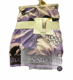Womens Disney Hocus Pocus Sleep Pant W/Pockets Purple Size Large Halloween