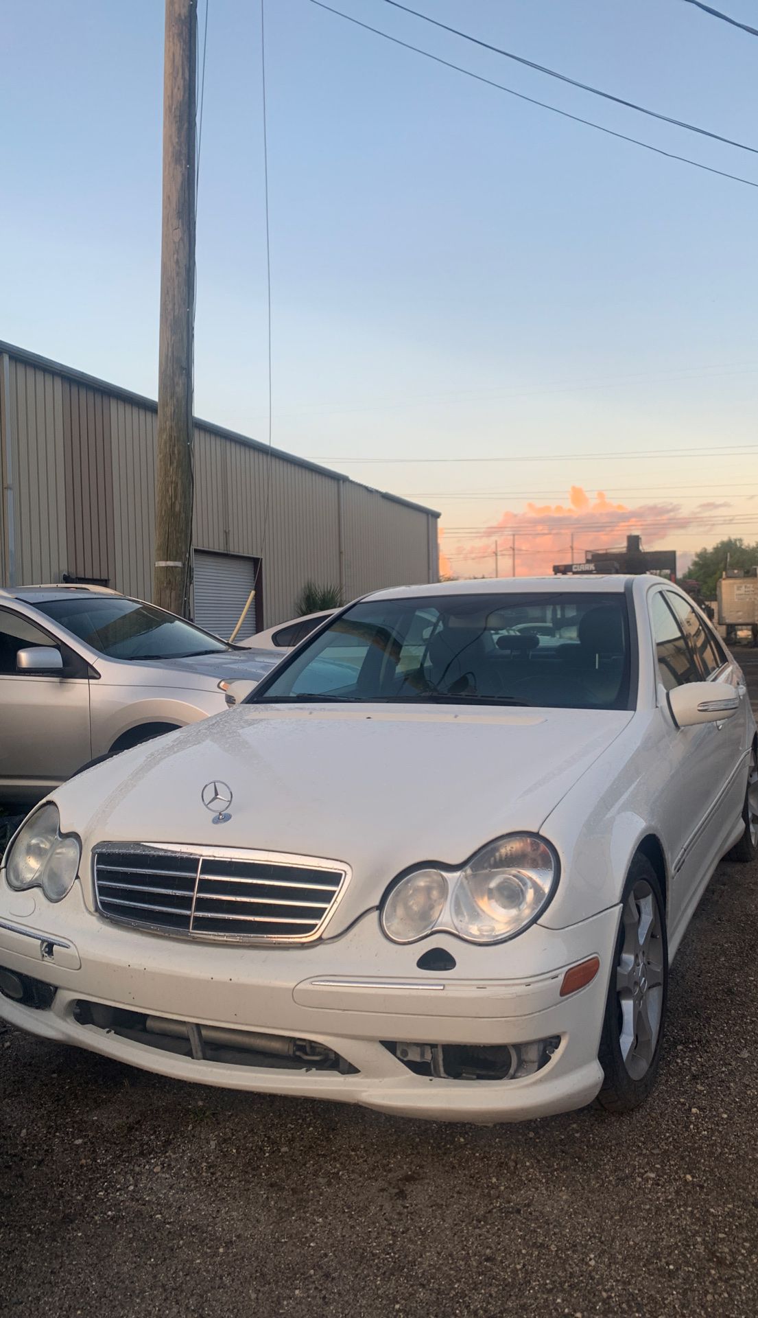 2007 Mercedes C230 AMG for parts