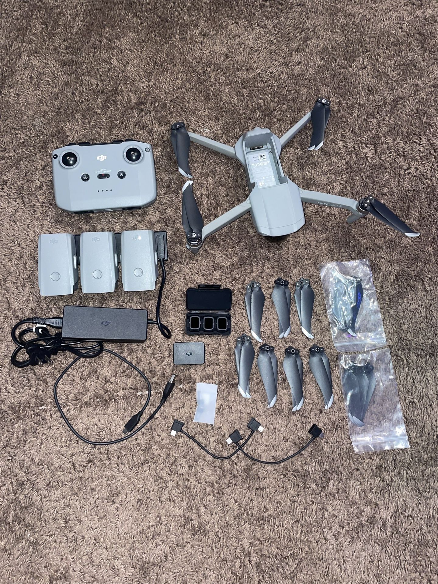 DJI Mavic Air 2 4k Drone Fly More Combo With Accessories Bundle