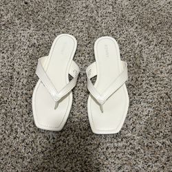 White Sandals 