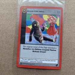 Metazoo: Release Event Medal 1st Edition