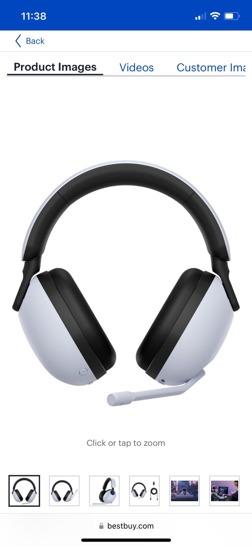 Sony INZONE H9 Wireless Noise Canceling Headphones 