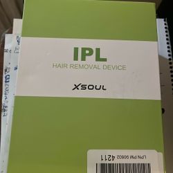 XSOUL IPL Hair Removal Device New In Open Box
