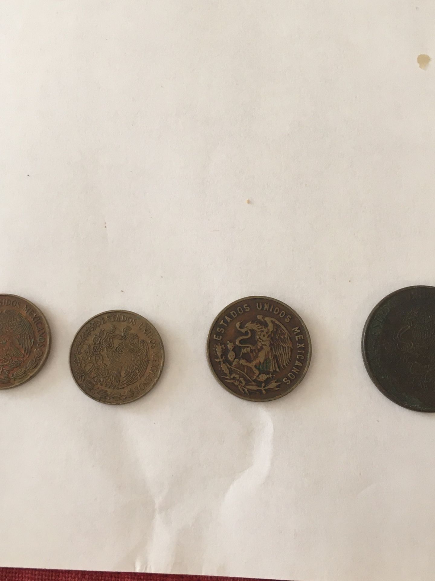 Monedas Antiguas De Mexicanos Para La Colección