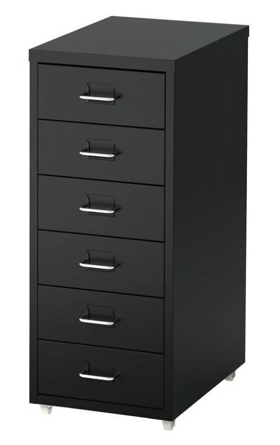 IKEA HELMER Drawers (Black)