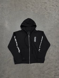 Authentic Chrome Hearts Zip Up Sweater