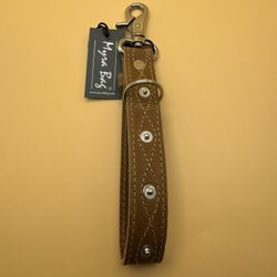 Myra Bag “Mesa Sands” Key Fob S-10867 NWT 6” X 1” Honey Carmel Color Leather