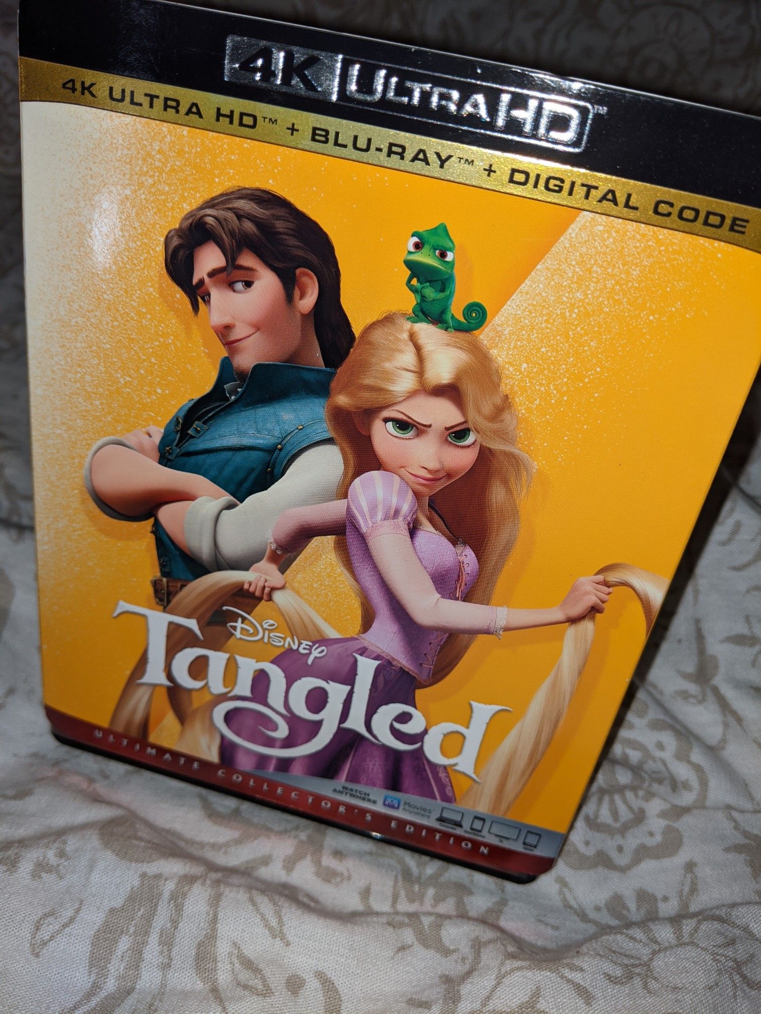 Tangled 4k Blu-ray with digital code