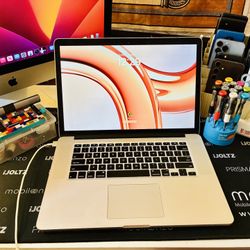 15” 2015 MacBook Pro 2.8Ghz i7 16Gb Ram 512Gb SSD