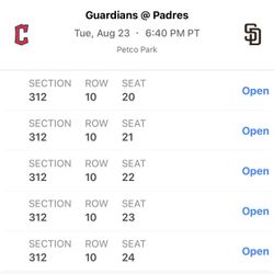 Padres Vs Guardians 