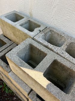 Cinder blocks