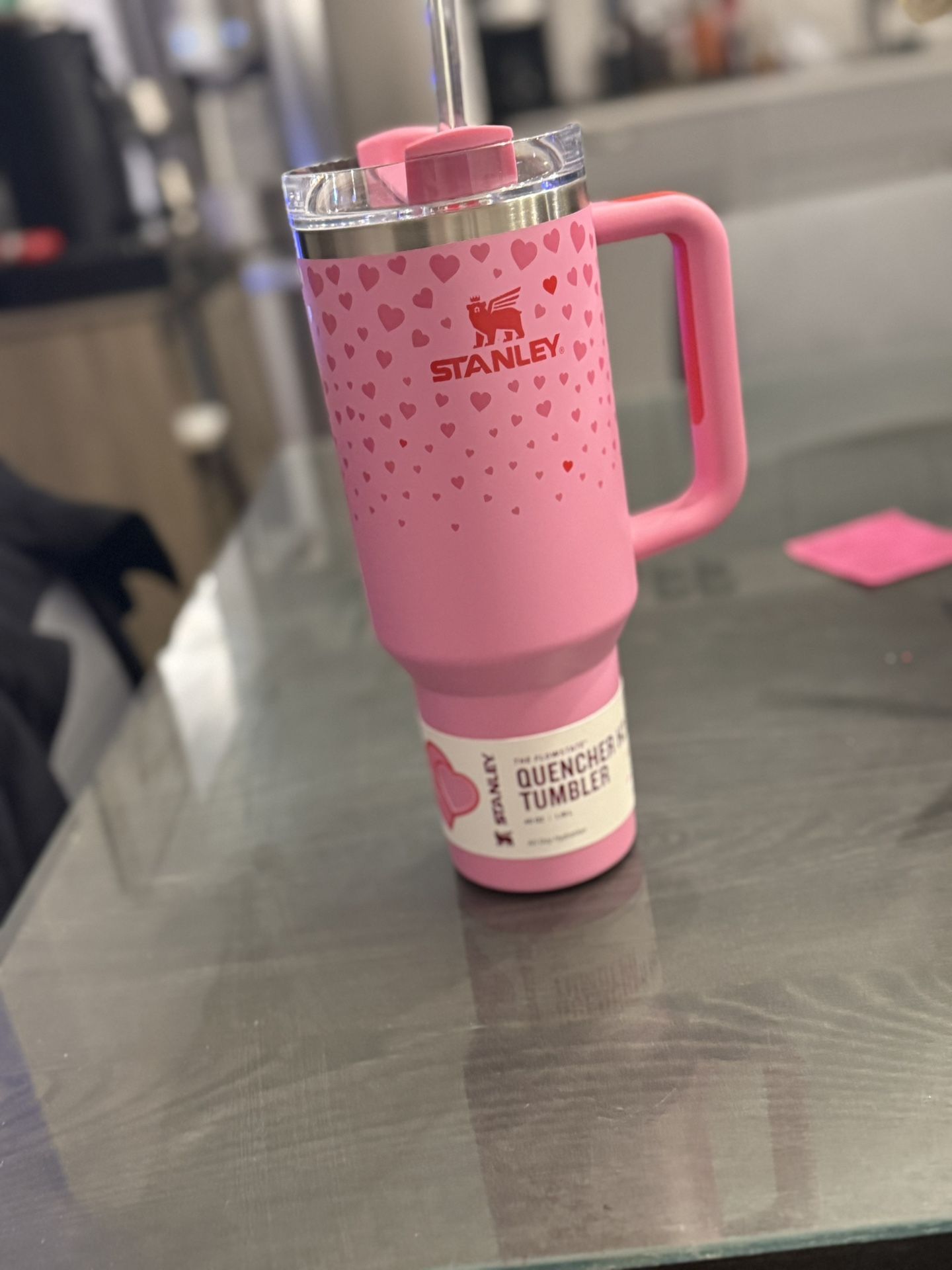 Pink Or Red 40oz Stanley Cup