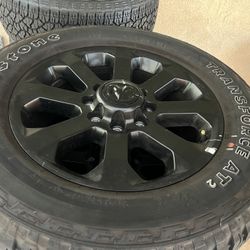 20” 2026 Dodge Ram 2500 Rims And Tires 