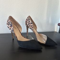 Cheetah Print Heels Size 8 