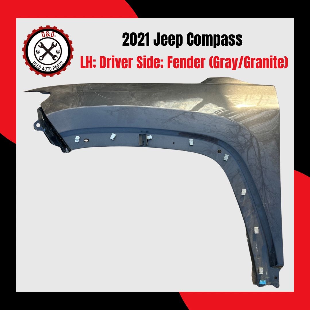 2017 To 2022 Jeep Compass LH Fender OEM