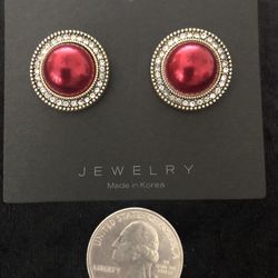 Earrings jewelry 925 silver post each for $15