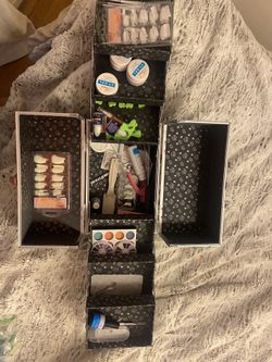 Caboodle With Nail Kit/ Accessories
