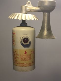 antique fire alarm Falcon S-74