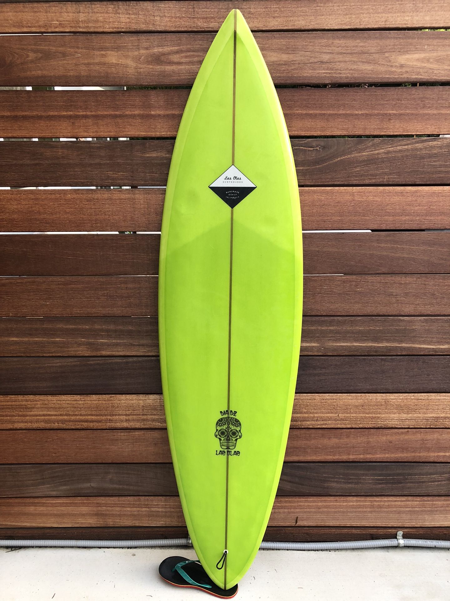 Las Olas Surfboard, 6’3