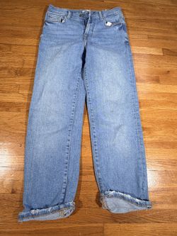 Kensie Jeans Vintage Luxe The Ella High Rise Straight Jeans Women’s 2/26 Light Wash