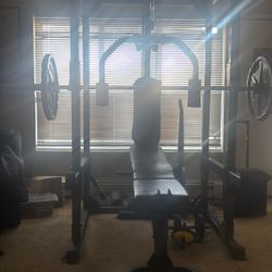 Olympic Station And Weights 