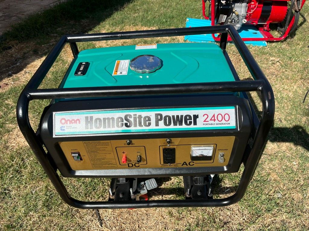Onan Power Generator 120/Volts
2400 Watts
