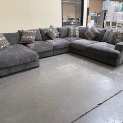 Big Grey Sectional 