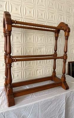 Vintage Ethan Allen Towel Rack