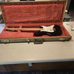 Electric Guitar And Case