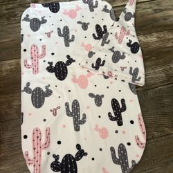 Cactus Swaddle Set