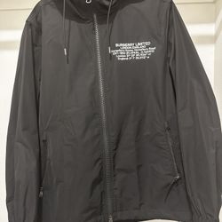 Black Burberry men’s Waterproof Coat 