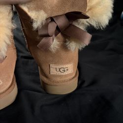 UGG Women's Brown and Tan Boots(01101)11