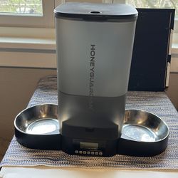 Honey Guardian A305D automatic dual cat feeder