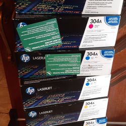 HP 304A LASERJET TONER CARTRIDGES - $75.00 Each