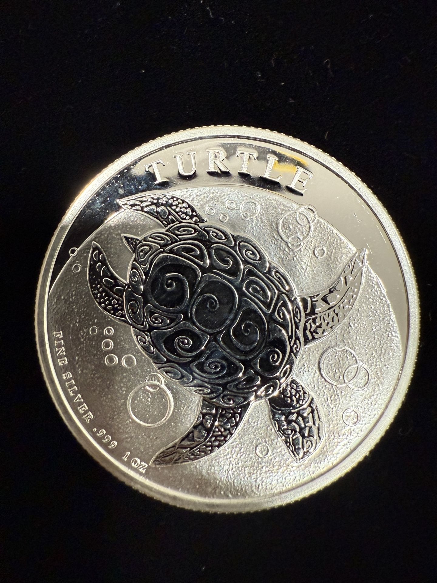 2021 Niue $2 Hawksbill Turtle Fine Silver 1 oz COIN