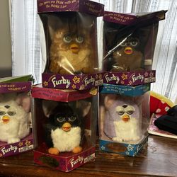 Furbys Original In Box All 5