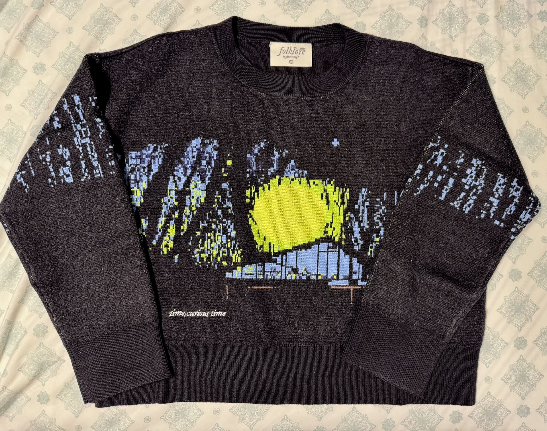 Folklore Cabin Crewneck Sweater Size YS Taylor Swift 