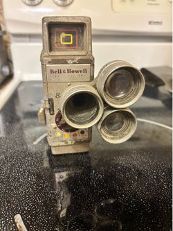 Bell and Howell 252 8 mm movie camera