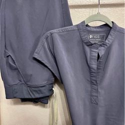 Figs Gray Jogger  scrubs set