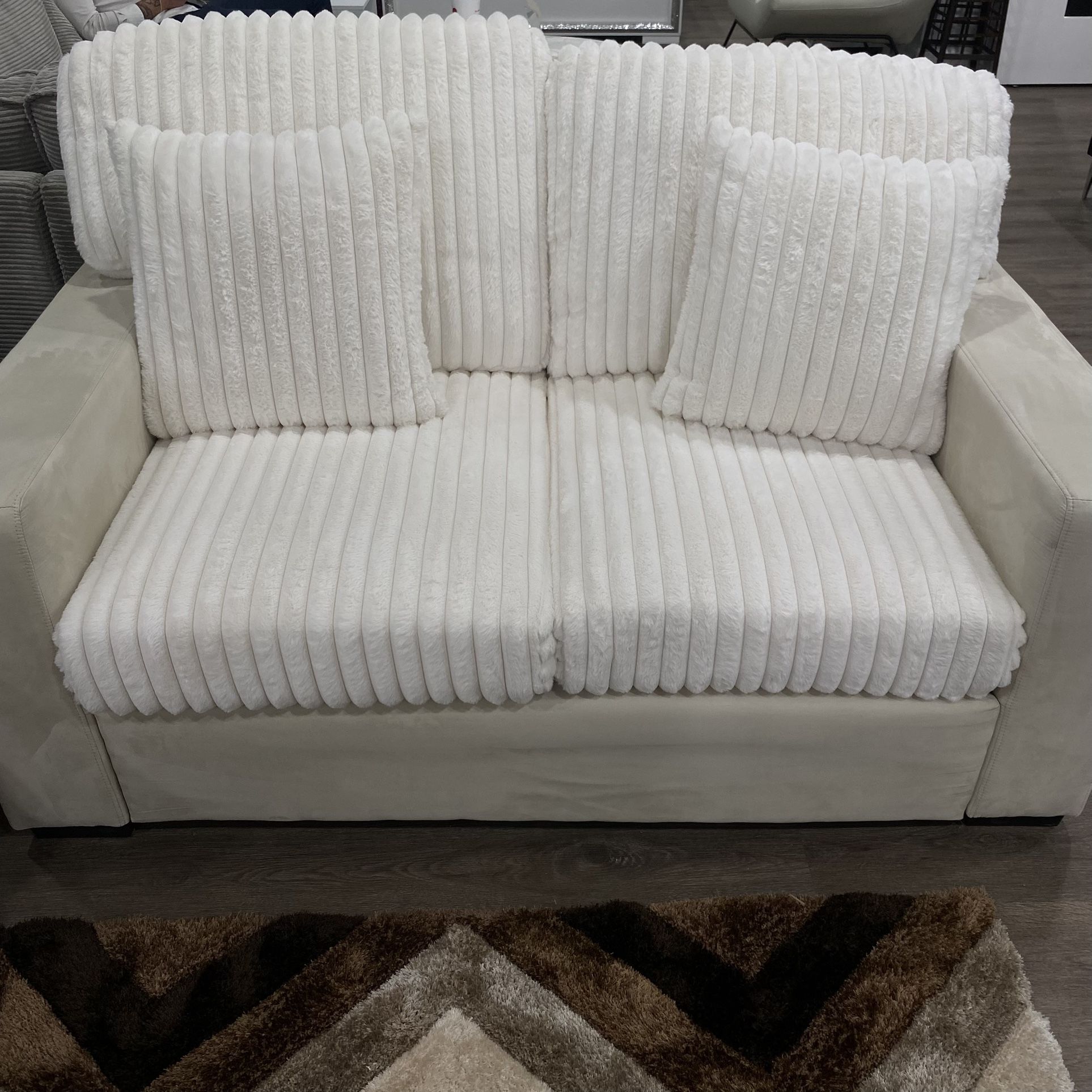Microfiber Sofa And Loveseat Couch Set $899 DEAL ENDS FRIDAY
