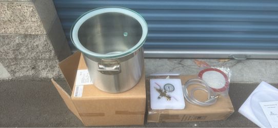Stainless Steel Vacuum Chamber Kit 5gallon