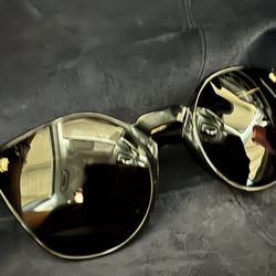 Versace, Sunglasses, Black Gold