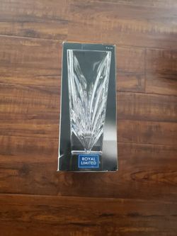 Crystal Square Vase