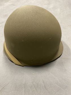 WWII Military Helmets With Liners 