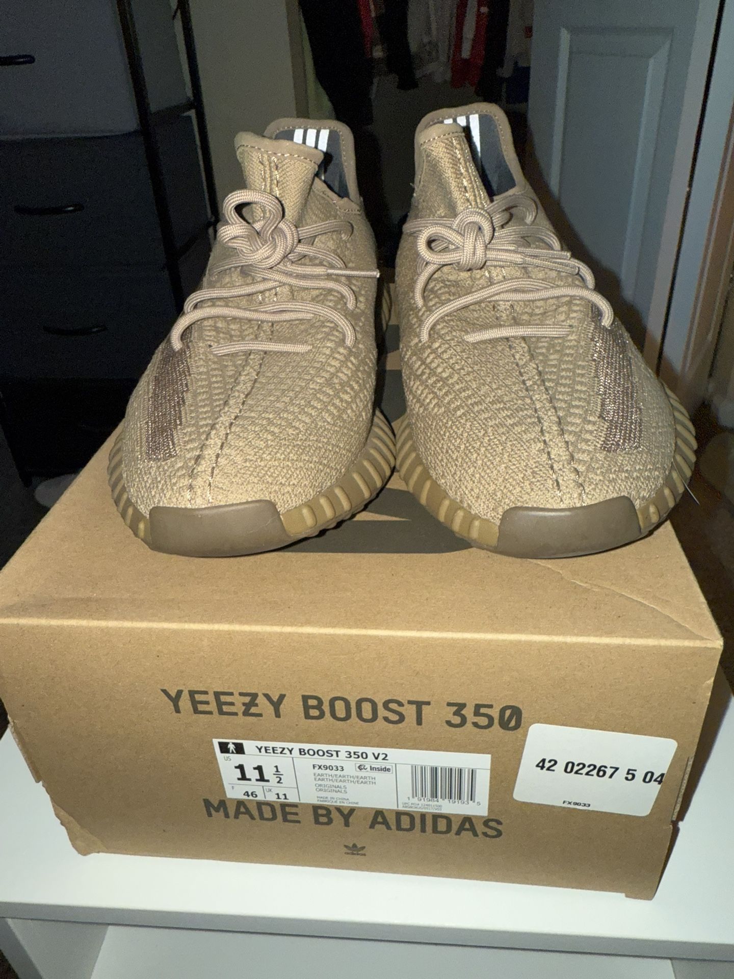 Yeezy Boost 350 V2 Earth Size 11.5