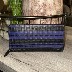 Leather Coach wallet