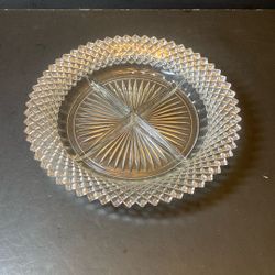 Vintage Anchor Hocking Miss America serving dish depression Era no chips