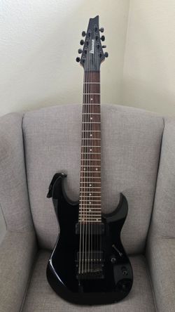 Ibanez RG8 Black 8-String Electric Guitar