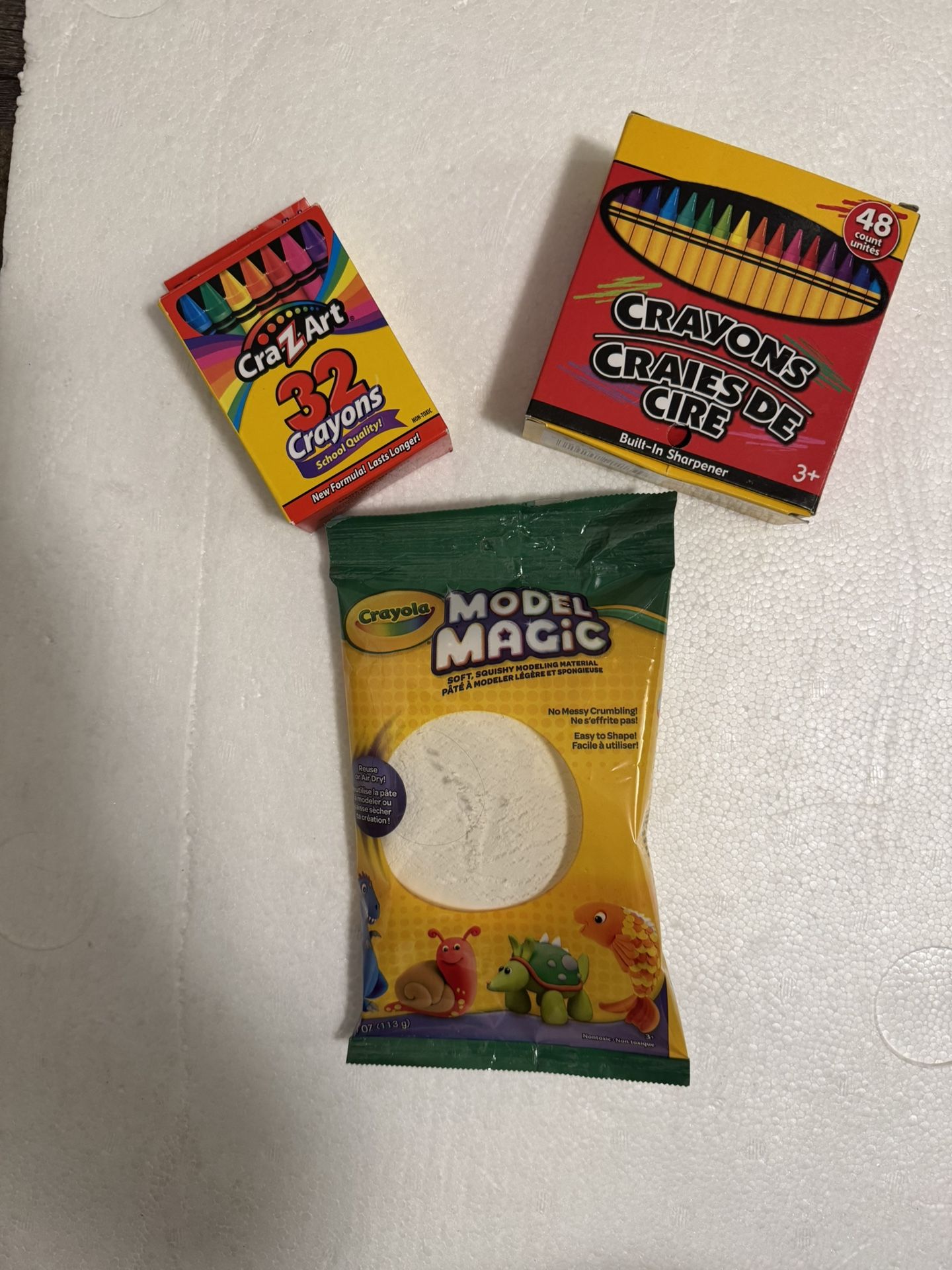 Crayons and Clay
