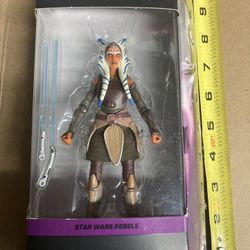 STAR WARS The Black Series Ahsoka Tano Toy 6-Inch-Scale Rebels Collectible Action Figure